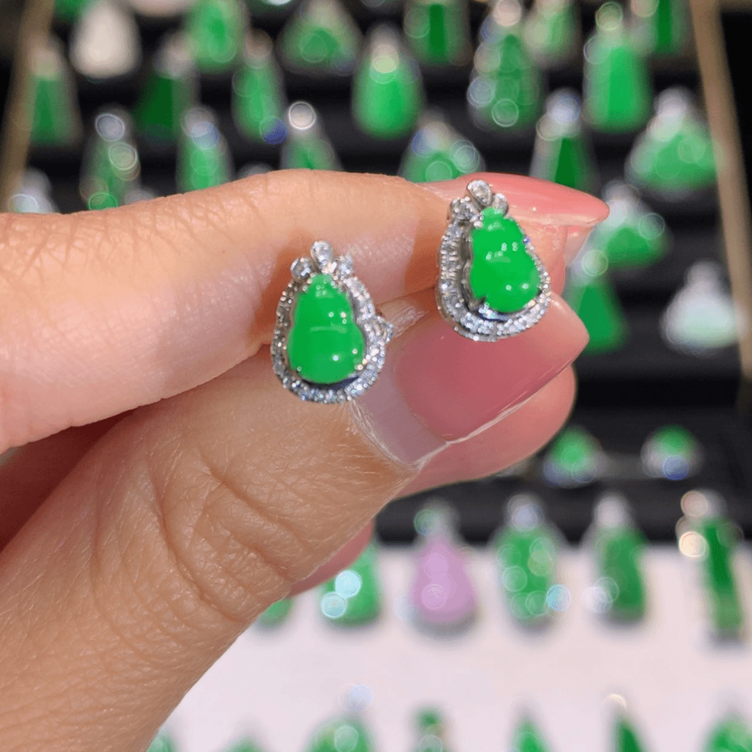 【闪购商品】翡翠颈饰18K金镶嵌