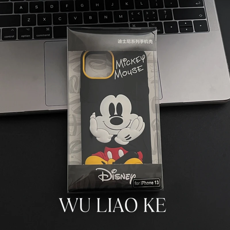 立体硅胶正品米奇适用苹果iPhone14promax手机壳13/12/11