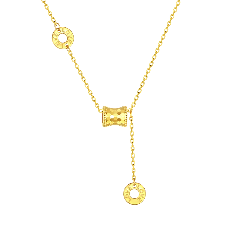 Chow Tai Seng/周大生 坠链均925银 周大生小蛮腰套链