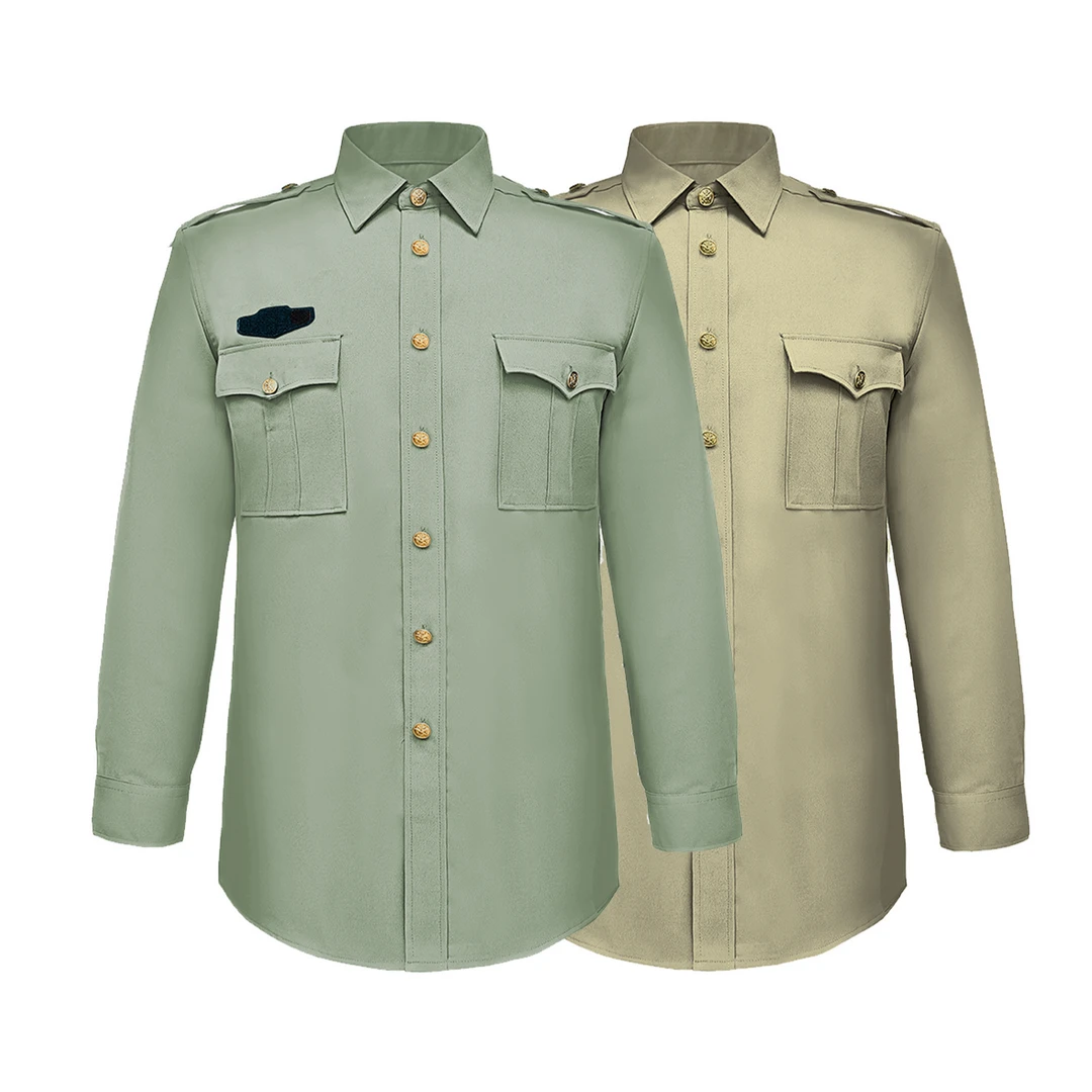 （福利）男士夏季小弟款长袖外穿衬衣