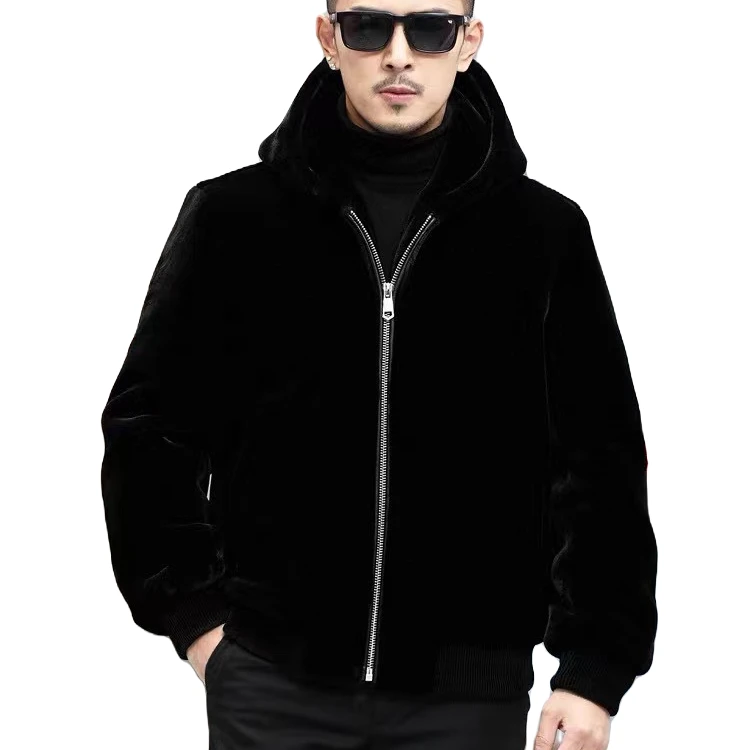 XY【西夏尚美】2298老板娘推荐男士连帽拉链男装男款时尚休闲外套