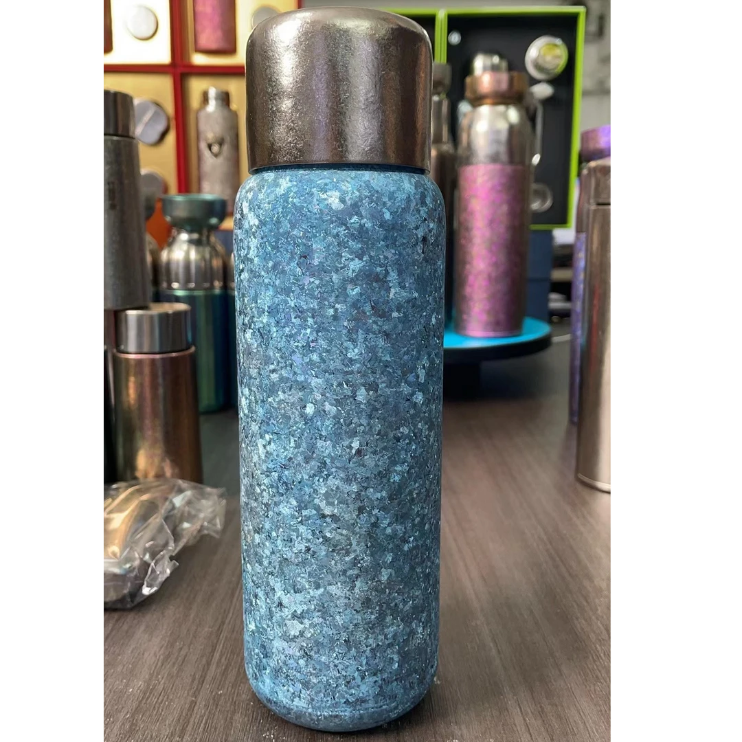 【原装正品】600ml内外纯钛大容量保温杯