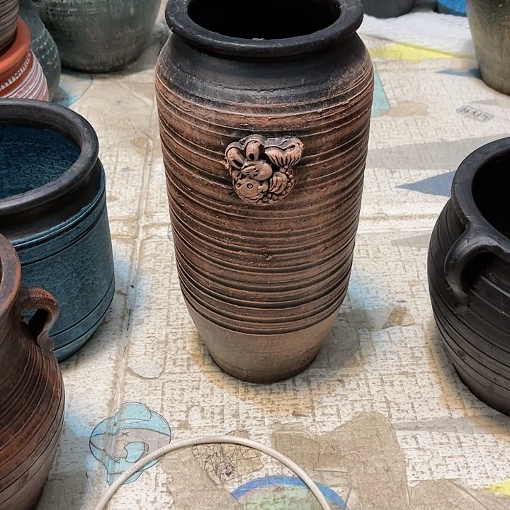 红陶20CM（含）-50CM（不含）祥**满打孔