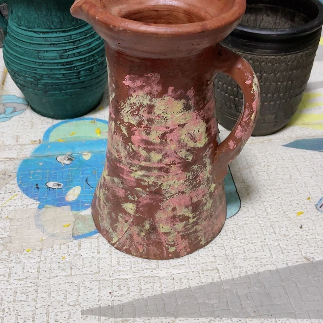 红陶20CM（含）-50CM（不含）叫***猫有孔微瑕