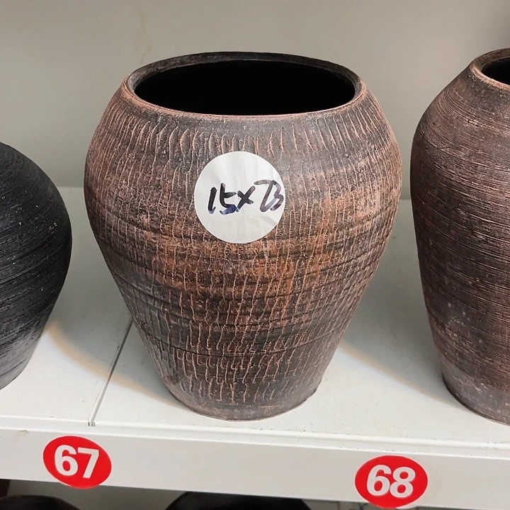 红陶20CM（含）-50CM（不含）王*美无孔