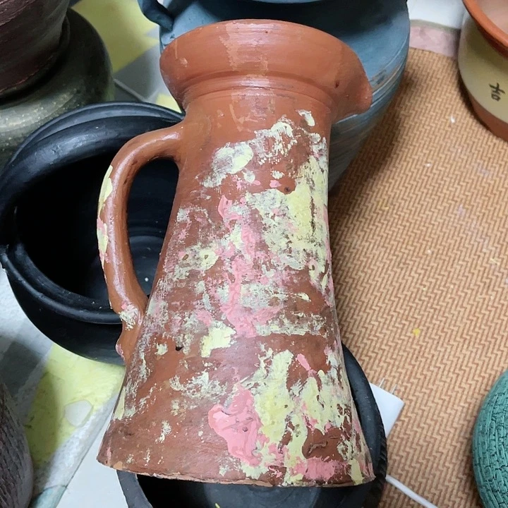 红陶20CM（含）-50CM（不含）一*妈带孔