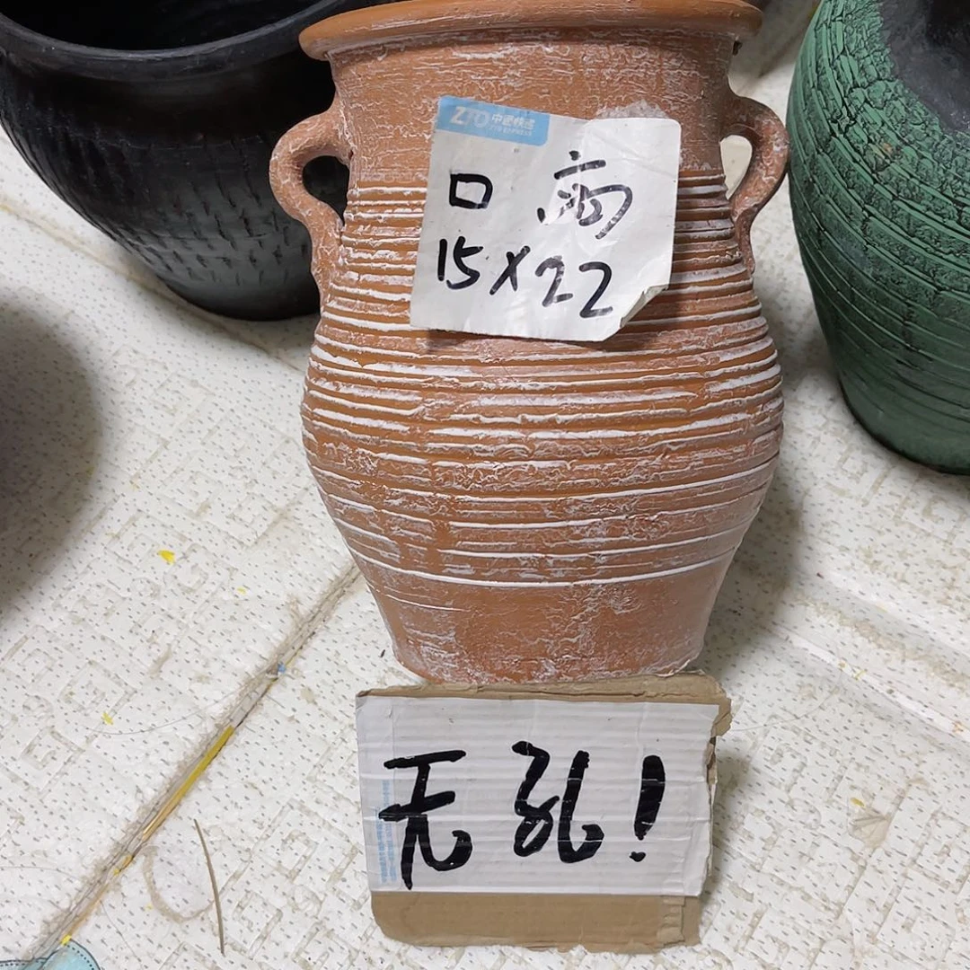 红陶20CM(含)-50CM(不含)无孔