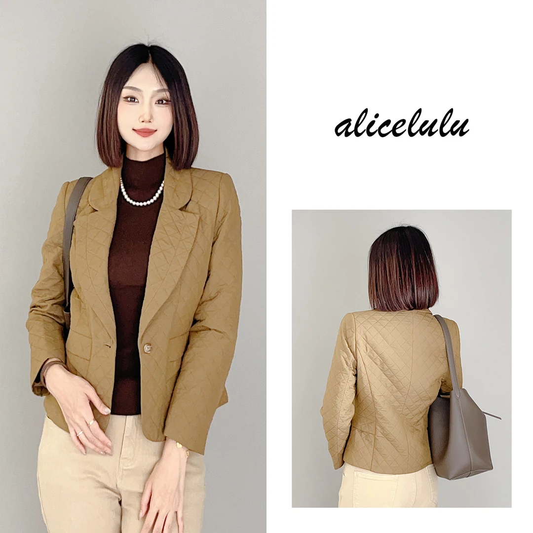 1 ALICE “形体课”短外套 西式立裁 夹棉绗缝 S2139918E