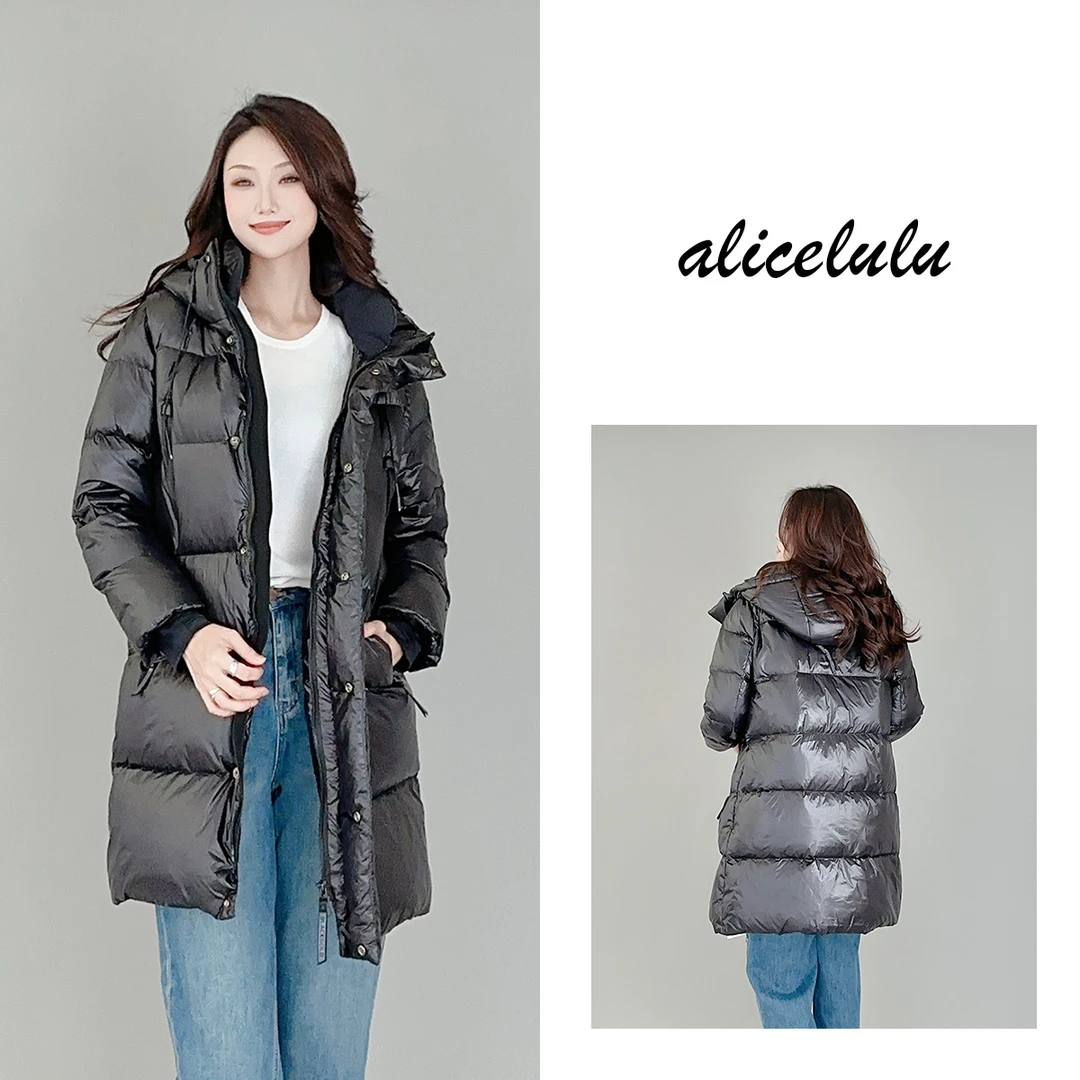 5 ALICE “凛冬御寒”羽绒服 轻奢黑金 蓬松鹅绒 S2138467T