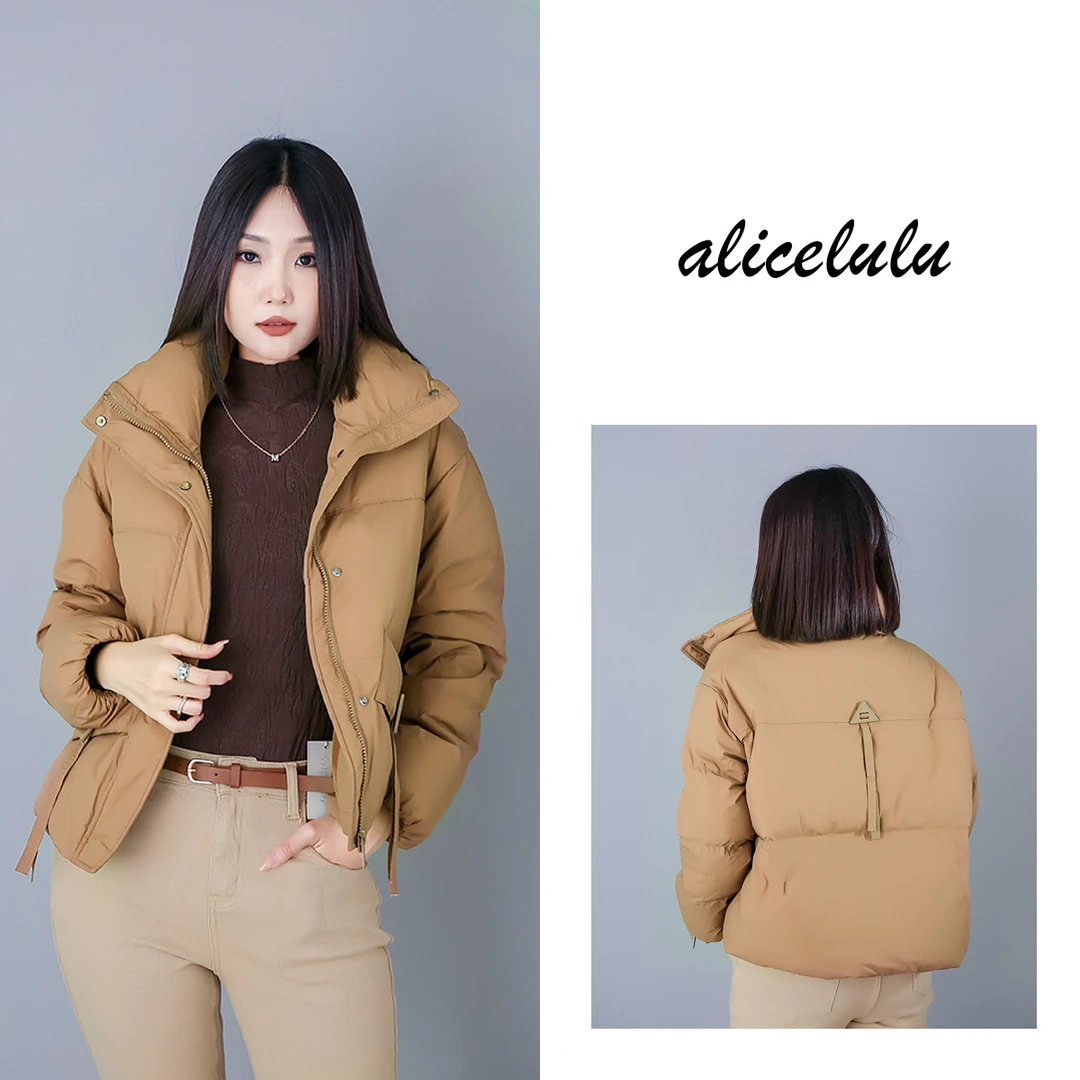 5 ALICE “御寒金三角”羽绒服 蓬松鸭绒 轻暖百搭 S2139488Tr