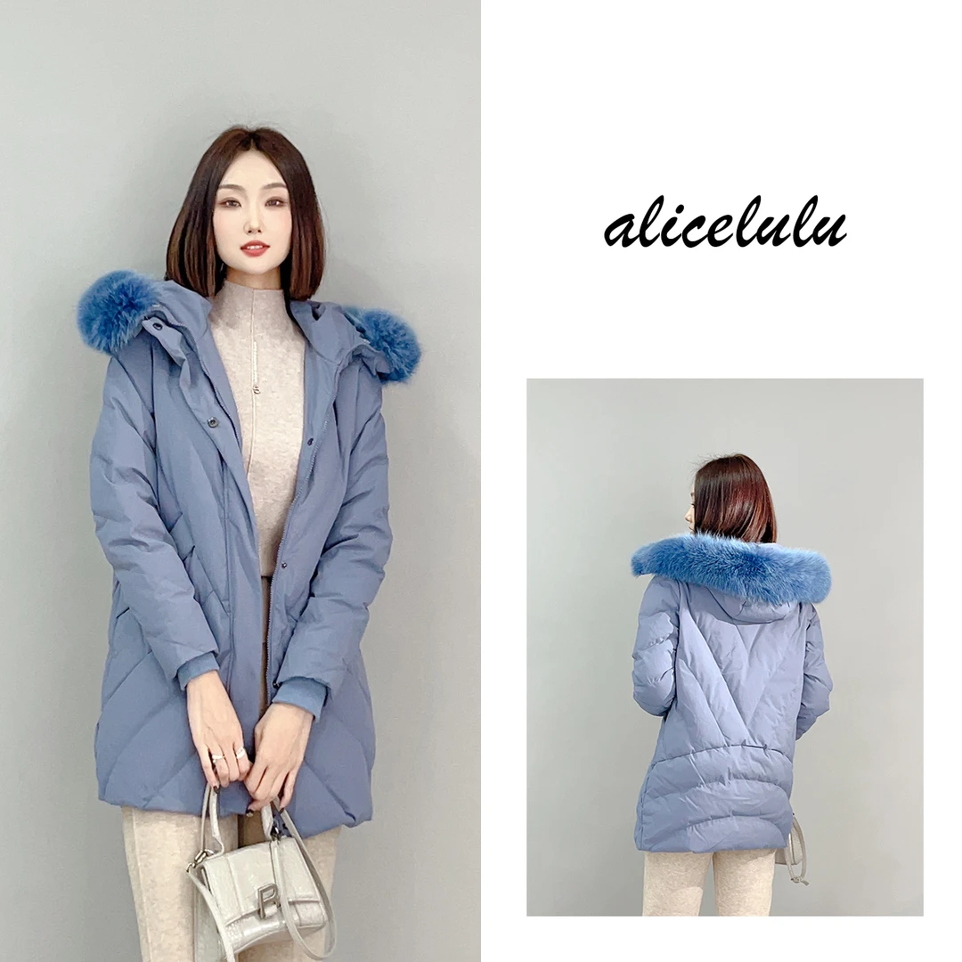5 ALICE “幻彩冬日”羽绒服 时髦鸭绒 调色毛领 S2141391Ur