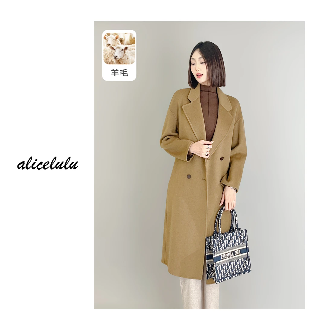 5 ALICE “万年青”毛呢大衣 软糯细腻 优雅通勤 S2139959Tr