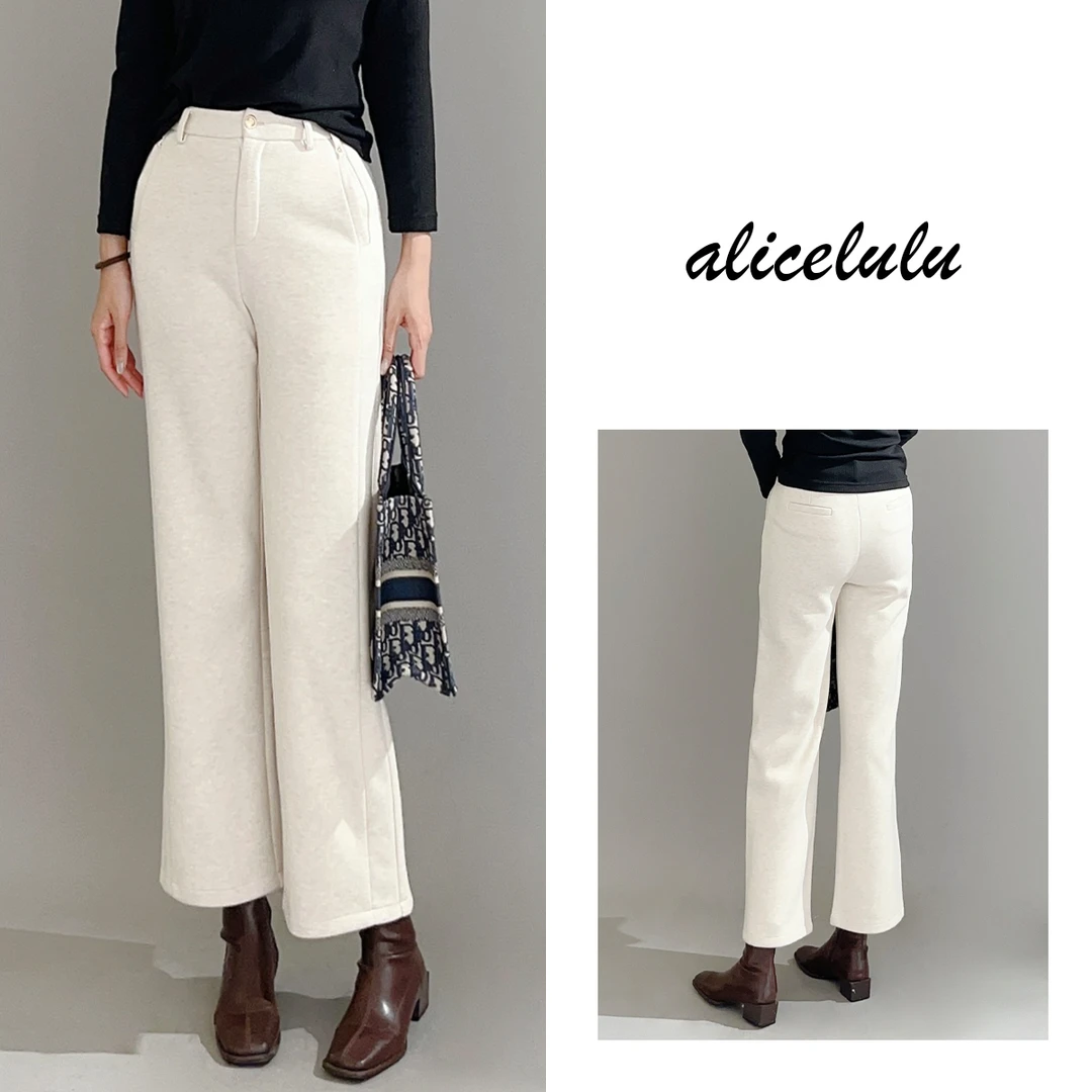 5 ALICE “轻通勤”休闲裤 柔糯垂感 时髦百搭 S621813K