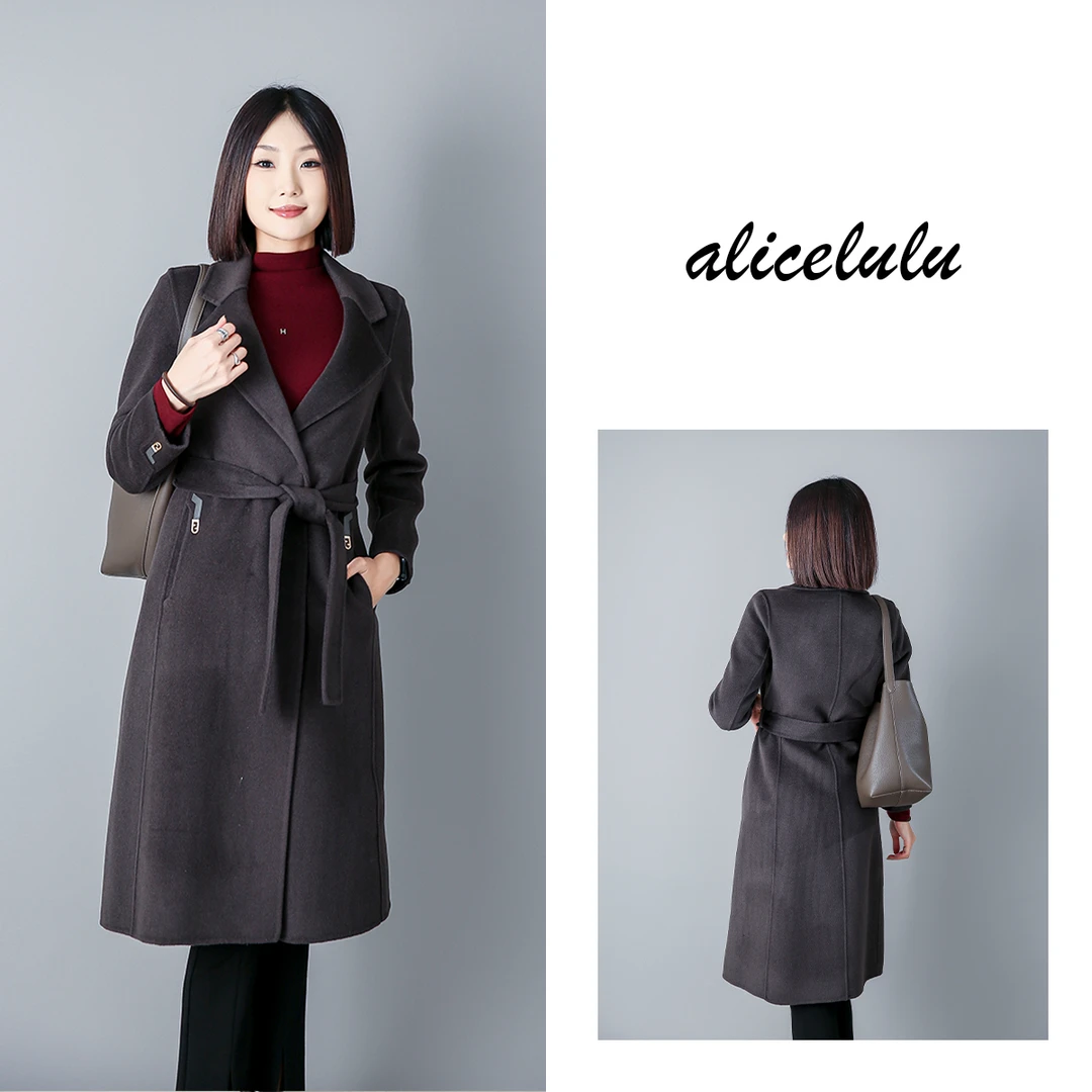 4 ALICE “节日战袍”毛呢大衣 绵羊毛 明艳热烈 S2139698Tr