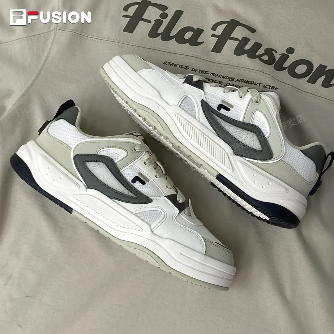 斐乐潮牌男款BANK24新品秋冬休闲运动舒适百搭增高板鞋T12M442906