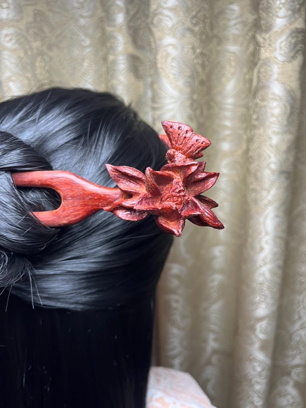 原创【双钗莲花】古风纯手工发簪