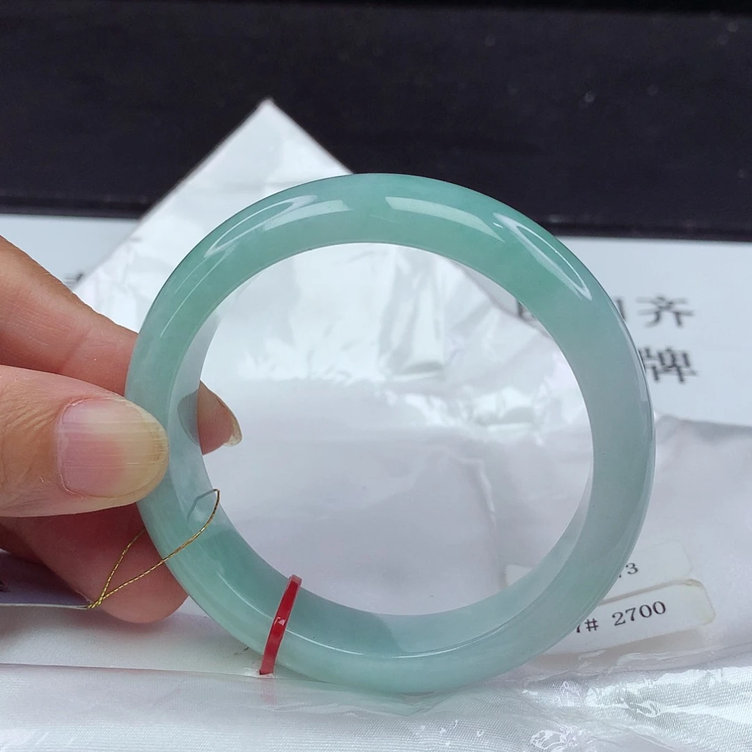 翡翠手镯未镶嵌57圈2873