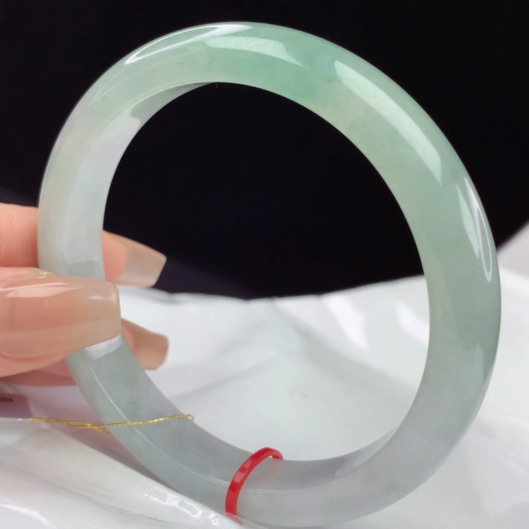 翡翠手镯未镶嵌63圈0366