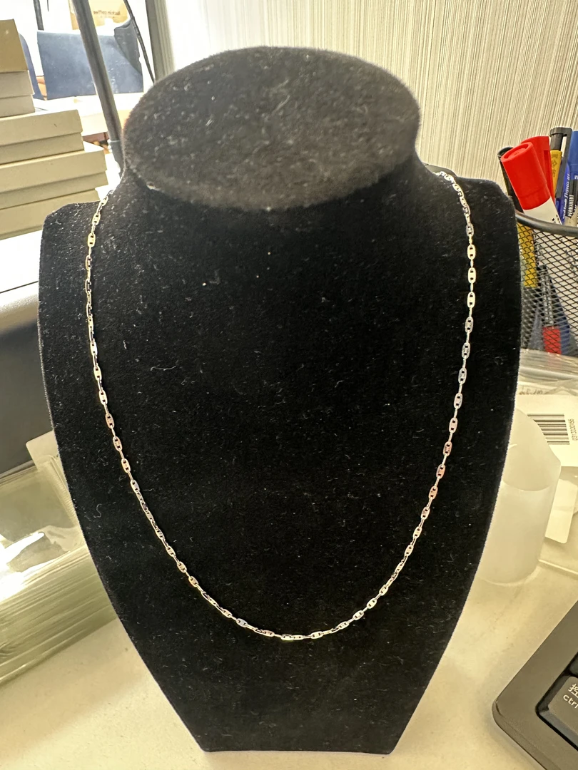 18k金au750素链B2499908903165