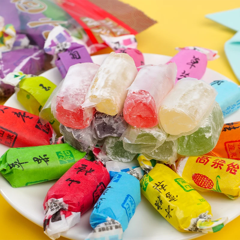 山东高粱饴原味高粱饴混合口味老式软糖拉丝软糖混装高粱饴老字号