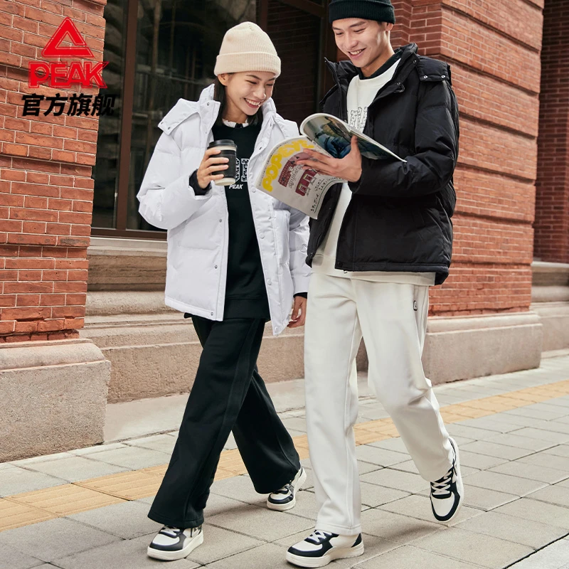 匹克阿尔瓦拉多同款2023冬季新款情侣上衣中厚款羽绒服-DF534150