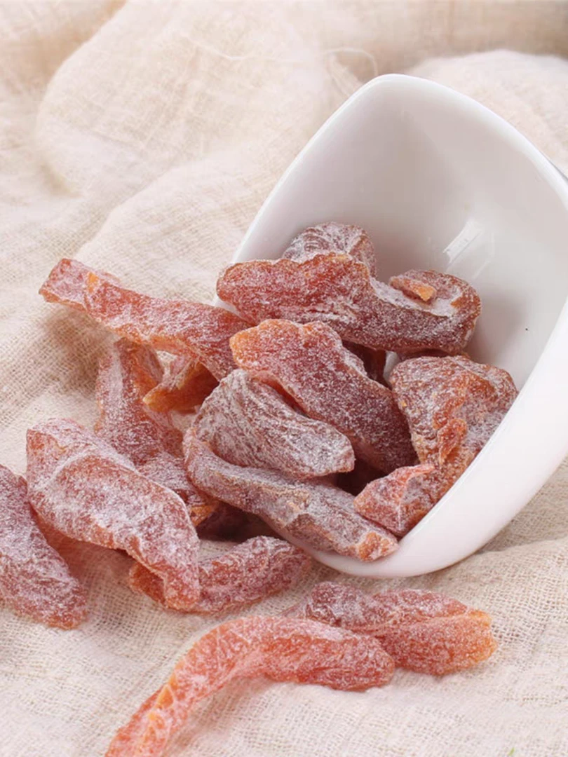 水蜜桃条蜜饯果干果脯酸甜桃肉福建特产水果干营养休闲零食