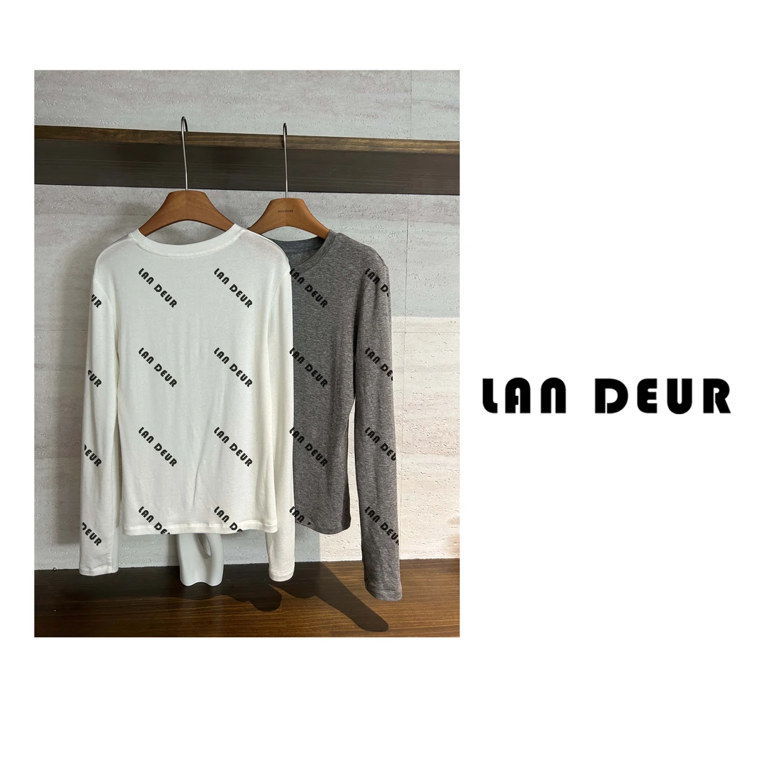 【星期八恋爱】天丝羊毛超弹百搭简约内搭圆领打底长袖T恤女上衣