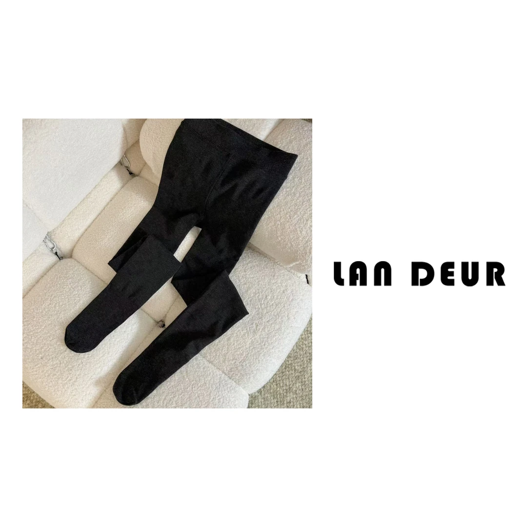 JIUJIU【暖绒绒】纯色百搭打底袜1102-10442