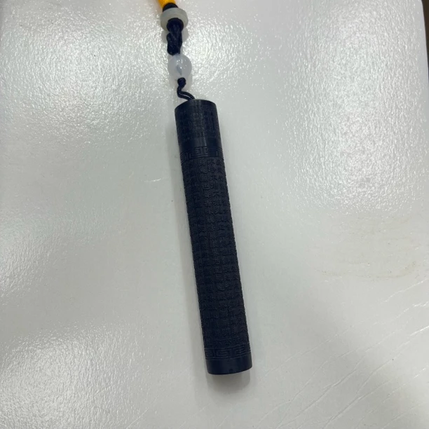 802 紫光檀火折子摆件