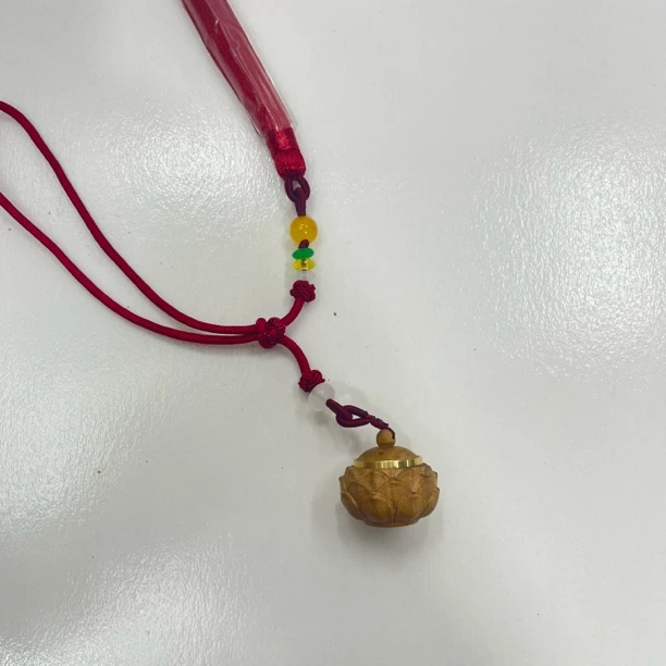 795【小丫臻选】印度老山檀黑肉整木莲花木雕制品