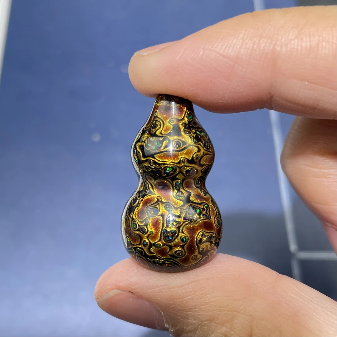 规格2.9cm 大漆小葫芦可穿绳子 大漆葫芦 漆器 木质 非遗文化传承