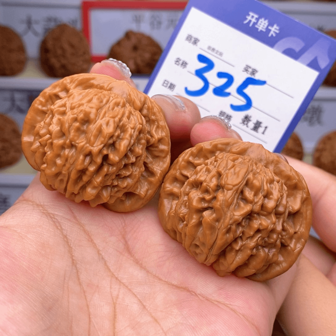 文玩核桃把件41四座楼狮子头325