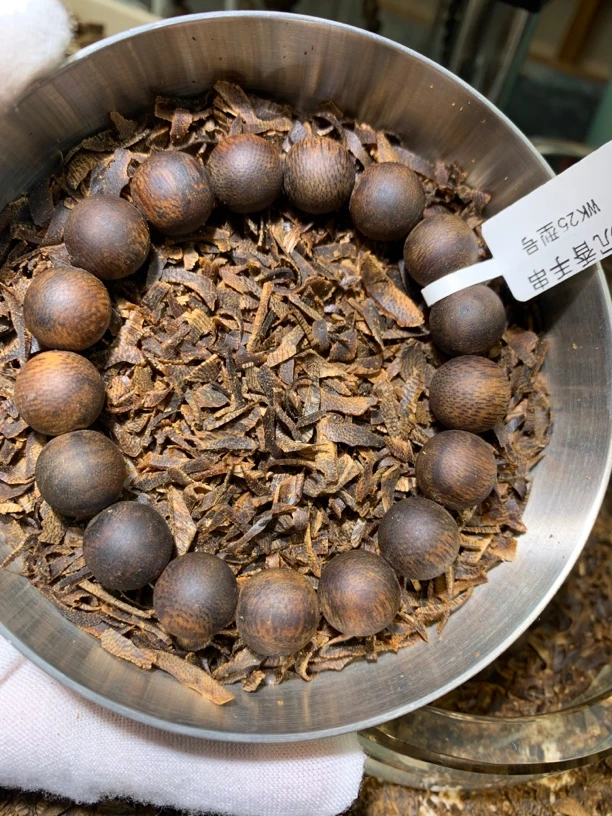 沉香手串单圈week