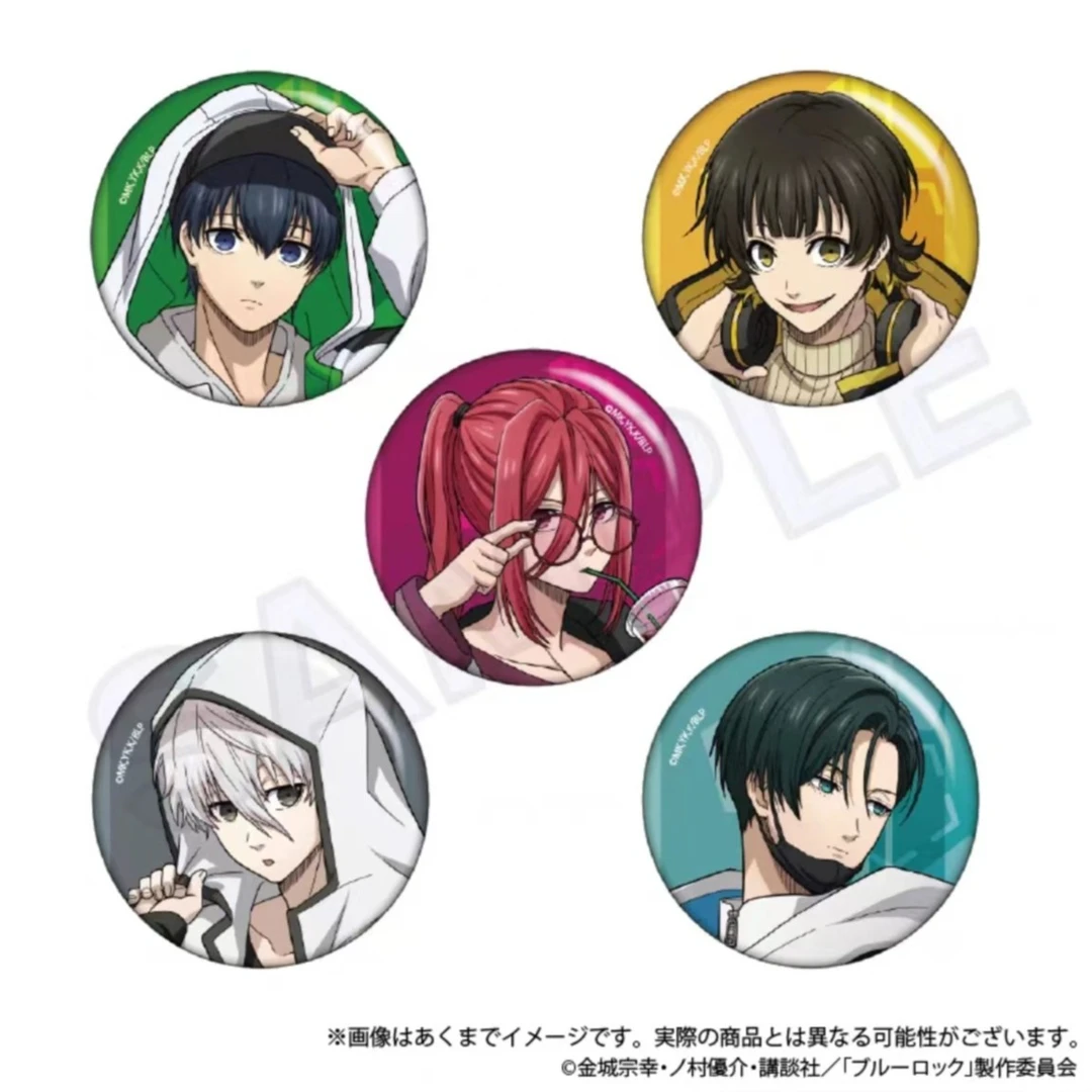 《蓝色监狱》蓝锁 战术服私服披风 吧唧 盲盒 全5种【代拆】