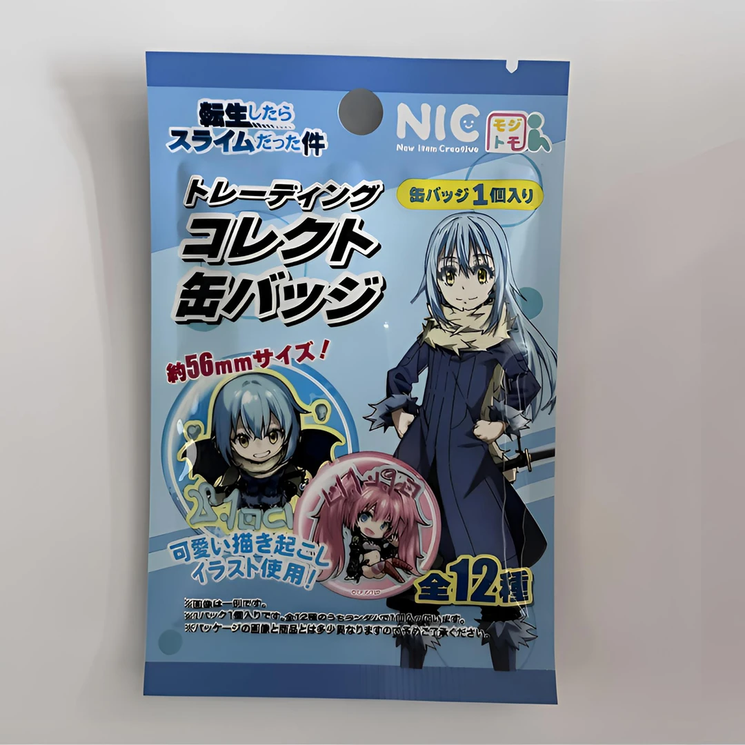 【日谷】转生成为史莱姆 萌王吧唧徽章盲盒