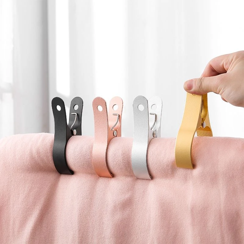 铝合金大夹子被夹强力防风固定晾衣夹晒被子晾被子防滑家用晒衣