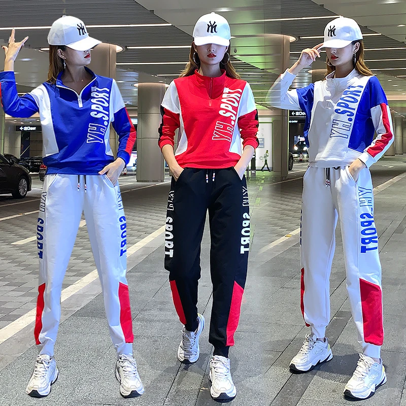 （清仓）广场舞鬼步舞服装跳舞曳步舞鬼步舞套装健身运动装女春秋