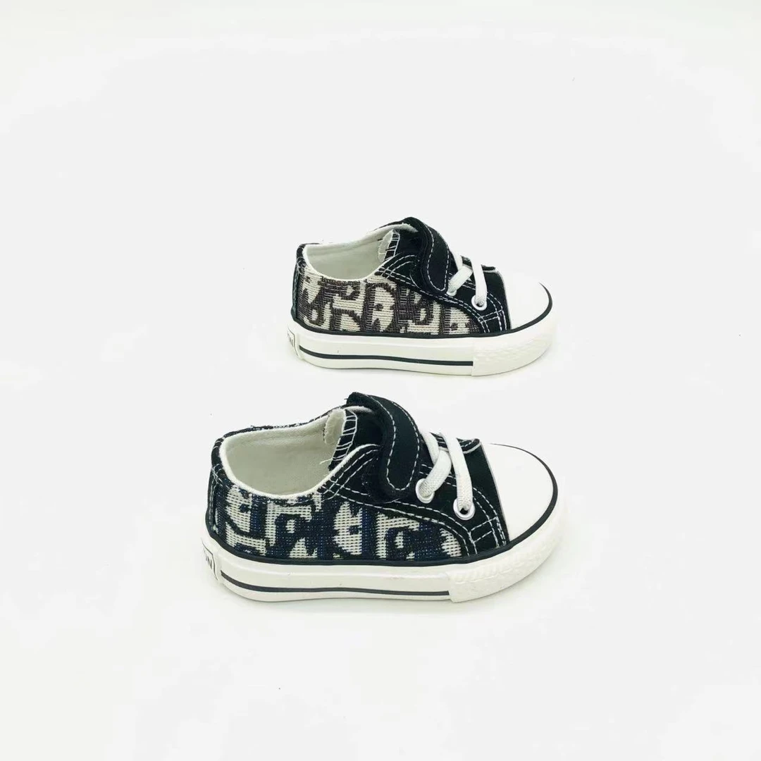 B1区3362春秋季儿童橡胶底休闲运动帆布鞋女童男童幼儿宝宝透气