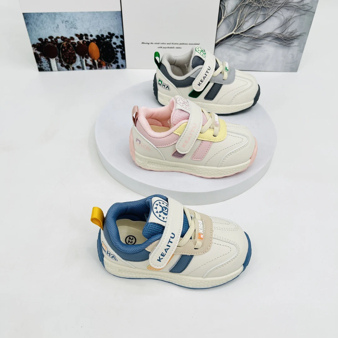 B2区3181秋季儿童复合底皮面休闲运动鞋