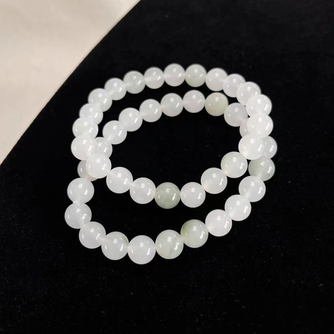 【爱上】天然金丝玉圆珠手串  渐变女款8mm+时尚气质优 GHZB