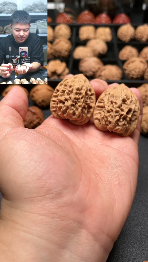 【闪购商品】文玩核桃吊坠35刀子
