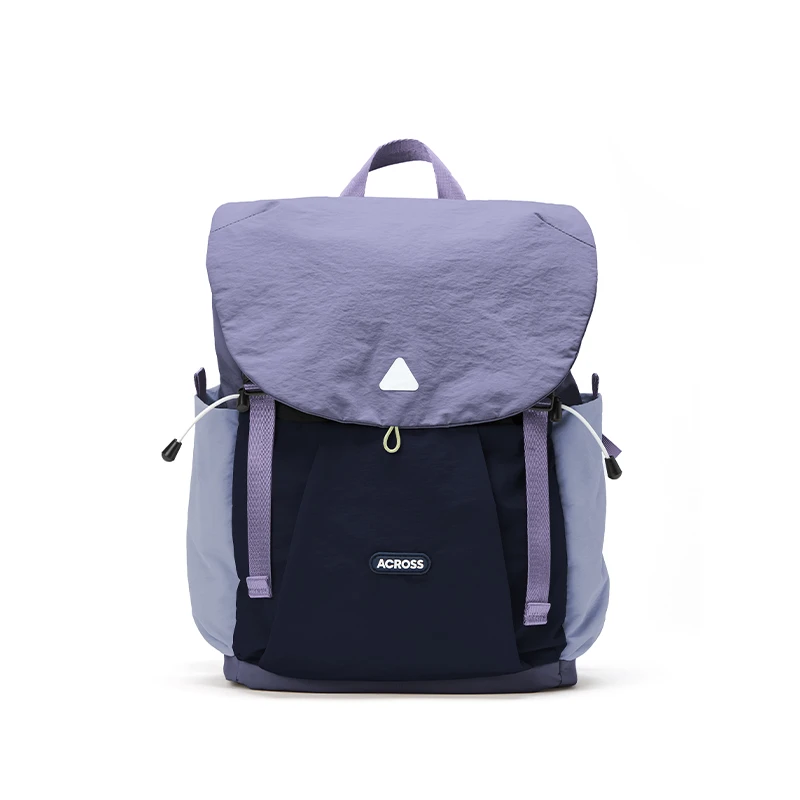 across旅行出差双肩包女旅游轻便背包14寸电脑包通勤书包女大学生