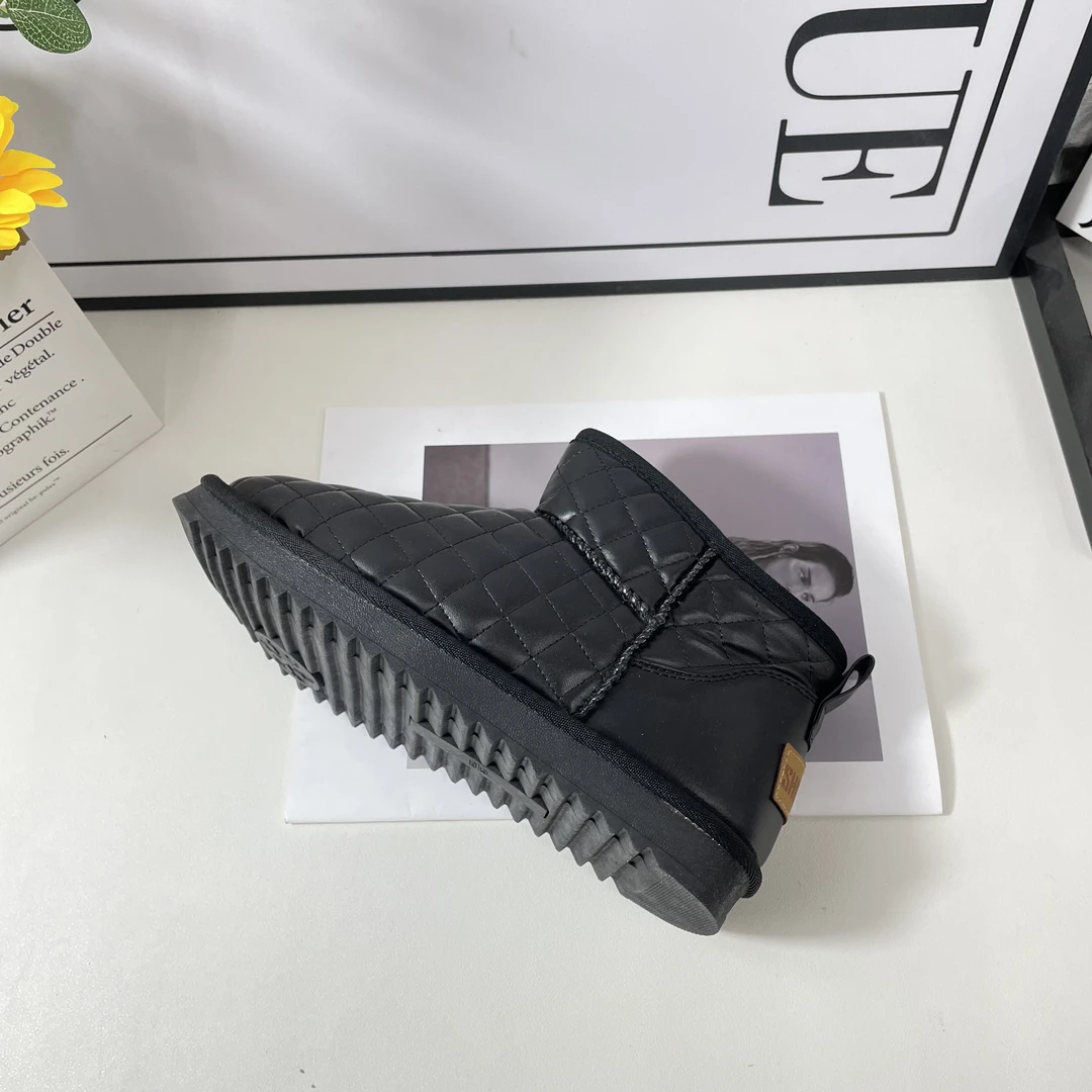 预H913冬季新款舒适保暖男士雪地靴39-44