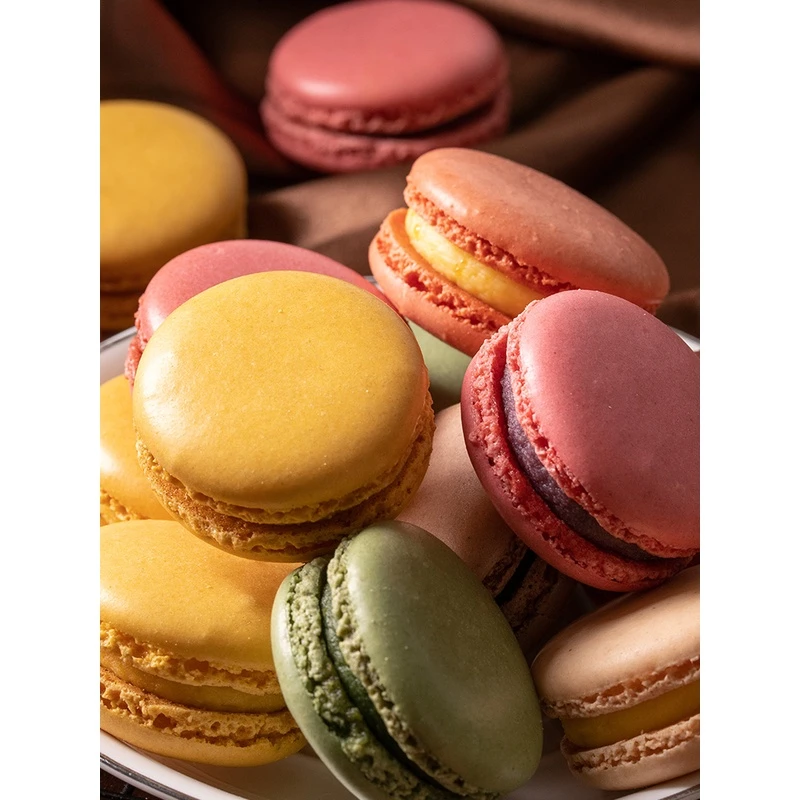 蒂艺茗正宗法式马卡龙甜点24枚礼盒装西式糕点心小蛋糕甜品零食品