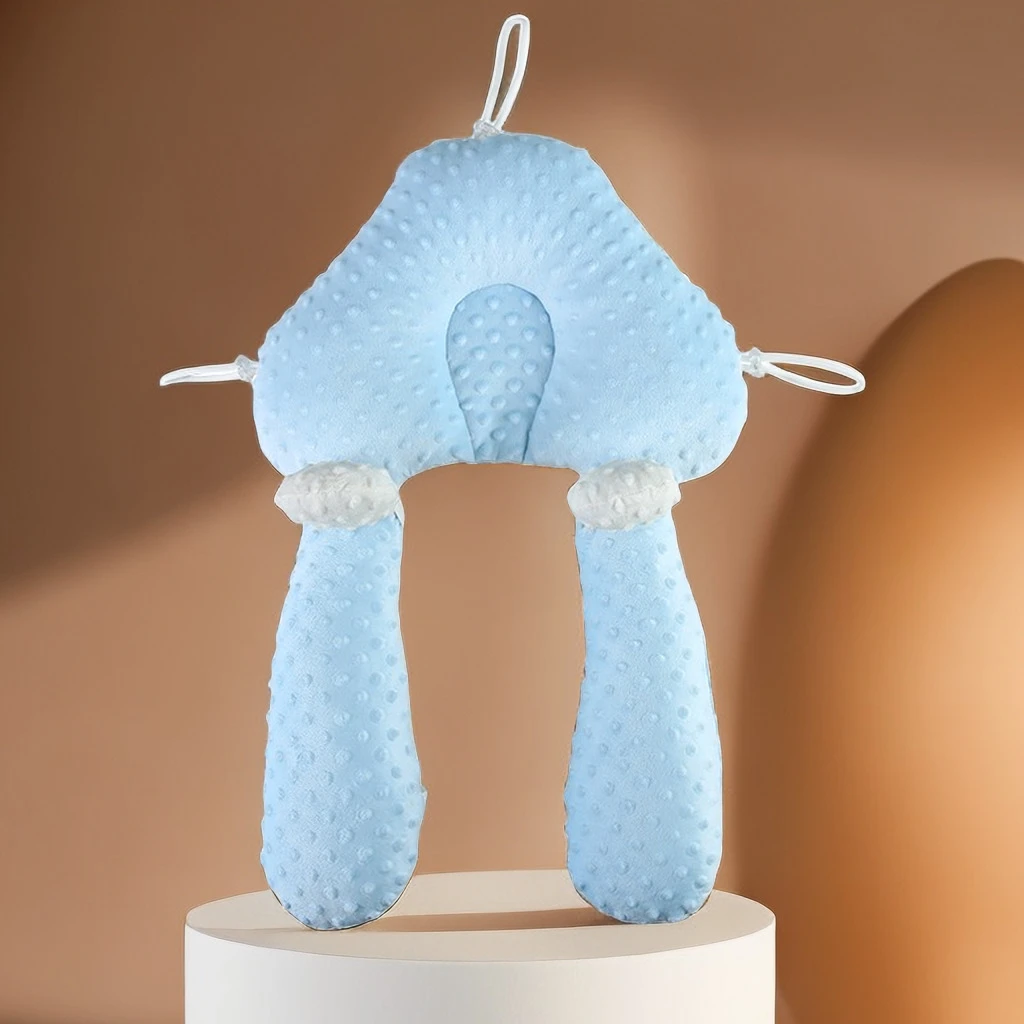 婴儿定型枕头纠正偏头尖头新生儿幼儿宝宝0到6个月1岁透气安抚枕