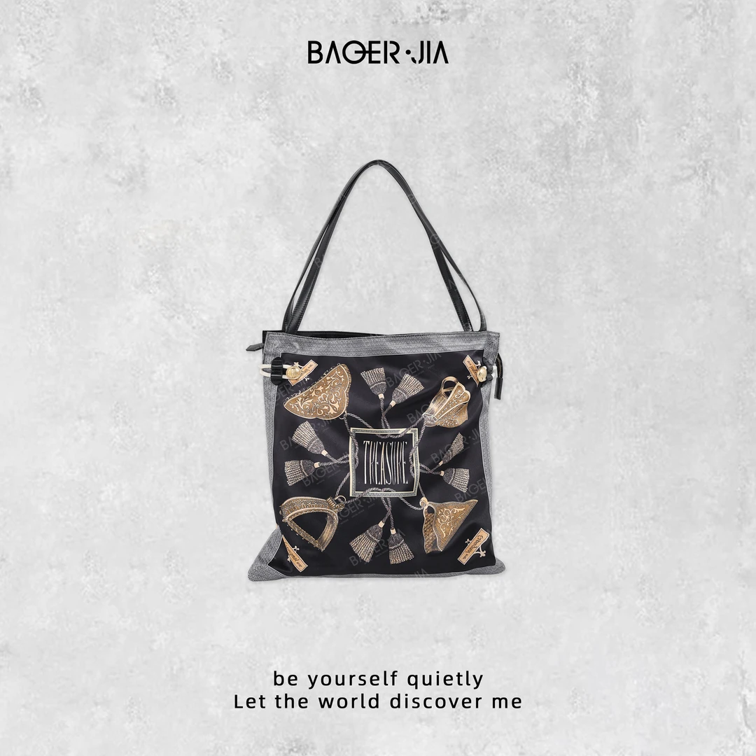 3-宝儿家含幂BO11424308早秋新款穿搭时尚百搭撞色手提包