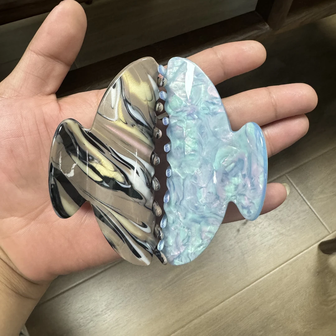 原创设计高级时尚醋酸抓夹202