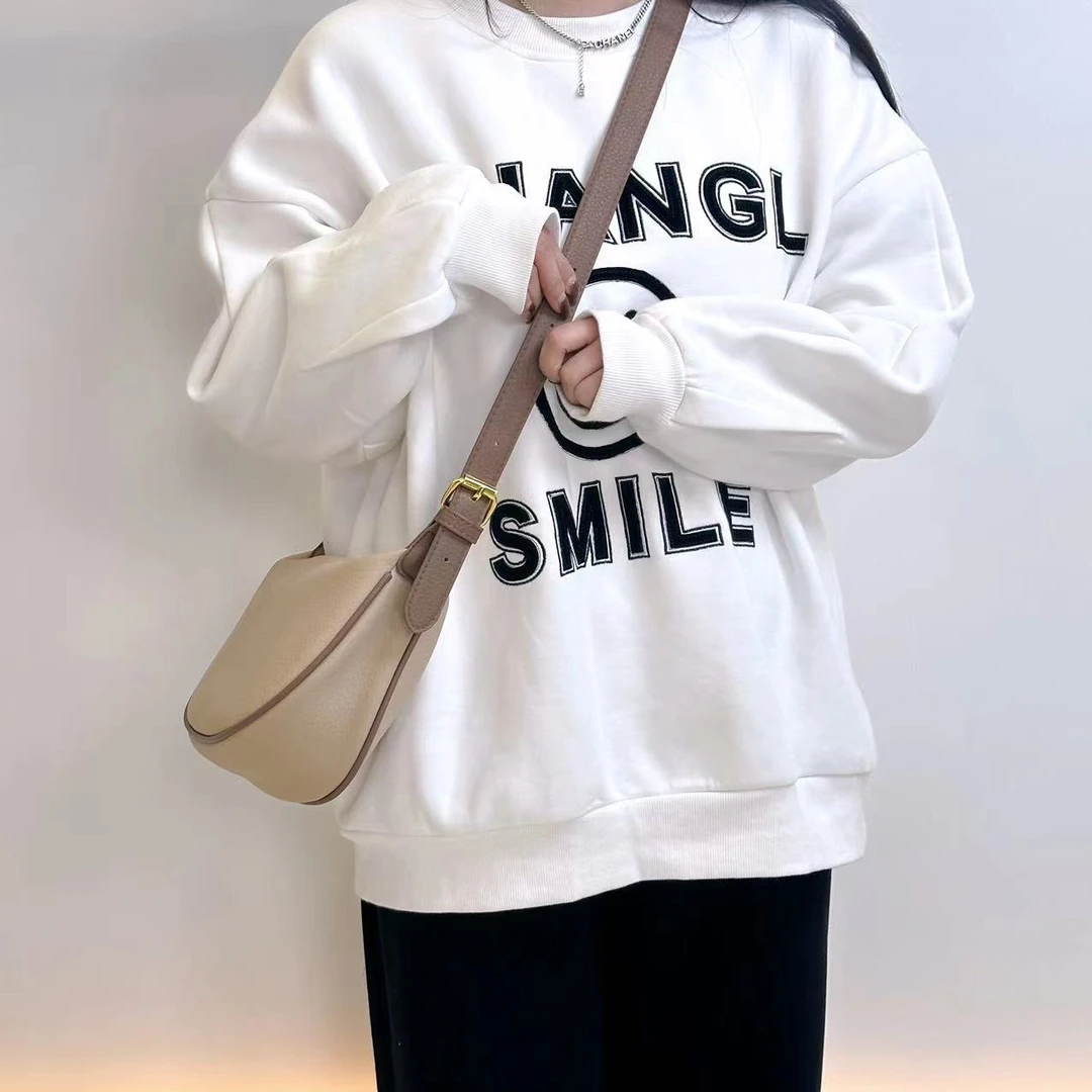 包包女2023夏季新款潮韩版时尚小众饺子包休闲百搭软面单肩斜挎包