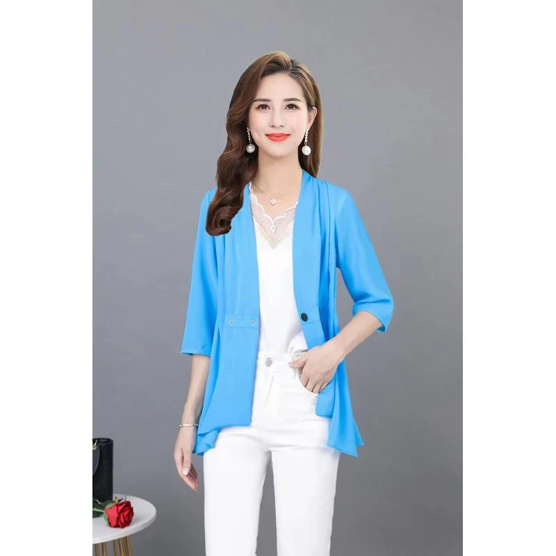 41显瘦春夏休闲气质百搭洋气女士外套