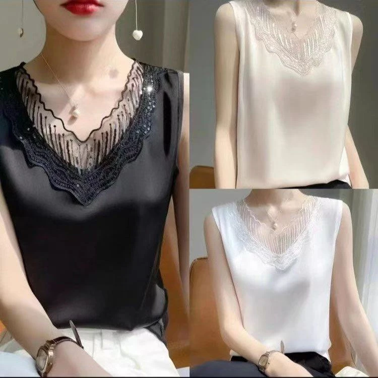 219通勤蕾丝大码洋气打底夏季时尚小衫